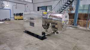 Centrifugeuse horizontale robuste en acier inoxydable SS 2205, 25 CV, 220 V, capacité de séparation industrielle de 100 à 1000 kg/h - Product Image 5