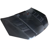 Nouveau capot à trou ouvert en fibre de carbone pour capots de moteur Hyundai Genesis coupé 12-14 en gros