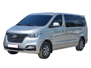 Fourgonnette d'occasion Hyundai Starex Argentée 2019, 9 places, MPV familial, véhicule de transport 4x4, voiture d'occasion coréenne - Product Image 1