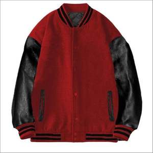 Veste de baseball vintage en chenille de haute qualité personnalisée, verte, pour hommes, veste de baseball pour hommes - Product Image 6