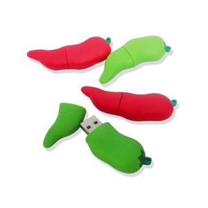 Pen Drive barato a granel, venta directa desde China, Popular, personalizado, PVC, pimienta, Chili, dispositivo de unidad Flash USB - Product Image 2