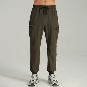 Quick Dry Athletic Sweatpants Casual Daily Wear Relax Fit Cargo Joggers Bulk Discount Gym Workout Apparel Running Wear Trousers - Product Image 1
