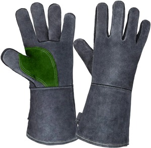 Guantes de Invierno para Exteriores CAPTAIN INDUSTRY, de Cuero Rojo, Completos, Antideslizantes, Impermeables, con Protección UV y Aislamiento Térmico - Product Image 5
