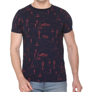 เสื้อยืดแขนสั้นผู้ชาย รุ่น 2026 ระบายอากาศ แห้งเร็ว โลโก้ด้านหน้า สไตล์ลำลอง ผ้าฝ้ายถัก 100% ผลิตในปากีสถาน ขายส่ง - Product Image 1