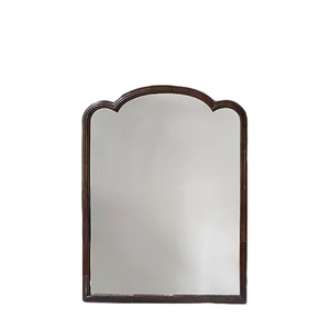 Espejo de Pared Redondo Minimalista con Marco de Metal Bronce, Decorativo para Colgar en la Pared, Espejo Decorativo con Marco de Metal para el Hogar - Product Image 2