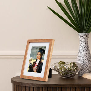 Decorative Handmade Solid Wooden Photo <b>Frame</b> Premium Natural Wood <b>Picture</b> <b>Frame</b> Elegant Home Office Living Room Tabletop Decor - Product Image 2