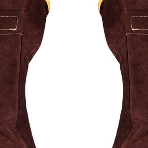 Nouvelles manches de protection pour bras en cuir résistant à la chaleur et aux flammes, pour travaux de soudage, avec coutures et doublure en Kevlar - Product Image 6