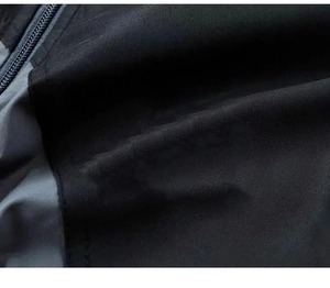 Chándal Deportivo para Hombre en Gris y Negro con Bloques de Color, Cierre de Cremallera en Manga Larga, Secado Rápido, Estilo Deportivo para Otoño, Corte Regular - Product Image 5