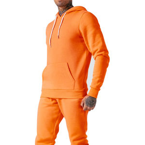 Survêtements personnalisés en gros, ensemble 2 pièces en coton avec logo de marque, pantalon et sweat à capuche, ensembles de jogging, pantalons de survêtement, ensembles de sport unisexes pour hommes - Product Image 5