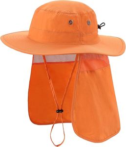 Sombrero de Pescador Unisex de Secado Rápido para las Cuatro Estaciones, Plegable, de Nailon, con Solapa para el Cuello, de Lona Oxford, 54-56 cm, para Pesca al Aire Libre - Product Image 2