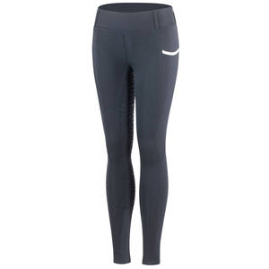 Custom Color Women's Horse Riding <b>Leggings</b> Compression High Rise Luxury Silicon Grip Elastic Waist Equestrian Jodhpurs Breeches - Product Image 4