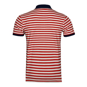 Calidad superior Nuevo diseño Tamaño personalizado, etiqueta y logotipo Camiseta de hombre Piqué 50% Algodón/50% poliéster, 220 GSM de Bangladesh - Product Image 2