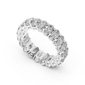 Anillo de Plata 925 con Diamante de Laboratorio para Mujer, Certificado IGI, RJC, ODM, OEM, Fabricante de Joyería Fina Ética, Venta al Por Mayor WB300877 - Product Image 1