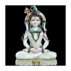 Statue de dieu en marbre blanc, fait à la main, 5 cm - Product Image 1