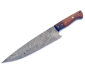 มีดเชฟ PRESTIGE BLADES แบบสั่งทำพิเศษ เหล็กดามัสกัส ทำมือ คมพิเศษ ทันสมัย คุณภาพสูง ใช้ได้ทั้งมือซ้ายและขวา ล้างในเครื่องล้างจานได้ - Product Image 3