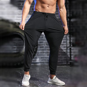 Workout Pants Men Stretch Training Running Pants Gym Jogging Quick Dry Blank Pants 2026 OEM Wholesale Suppliers Training Pants - Product Image 2