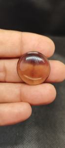 Nuevo Cabujón Redondo de Cobre Natural, Corte Liso, Alto Pulido, para Joyería, Hecho a Mano - Product Image 4