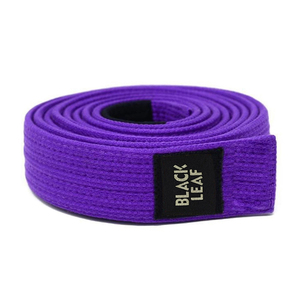 Cinturón de Jiu Jitsu Brasileño Personalizado, Cinturón de Rango para Artes Marciales en Blanco, Azul, Morado, Marrón y Negro, Fabricante Mayorista - Product Image 1