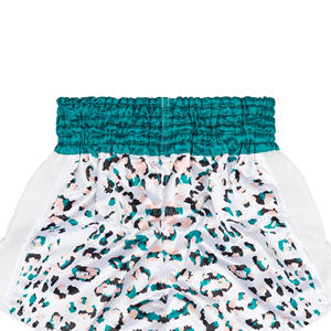 Shorts de Muay Thai OEM de Alta Calidad, 100% Poliéster, Estilo Deportivo, Cintura Elástica, Personalizables, Shorts MMA para Mujer - Product Image 5