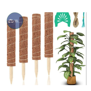 [VENTE CHAUDE] BLUE LOTUS FARM Poteau de croissance simple en fibre de coco, tige d'extension extensible pour l'agriculture, la pépinière et l'entraînement des vignes - Product Image 1