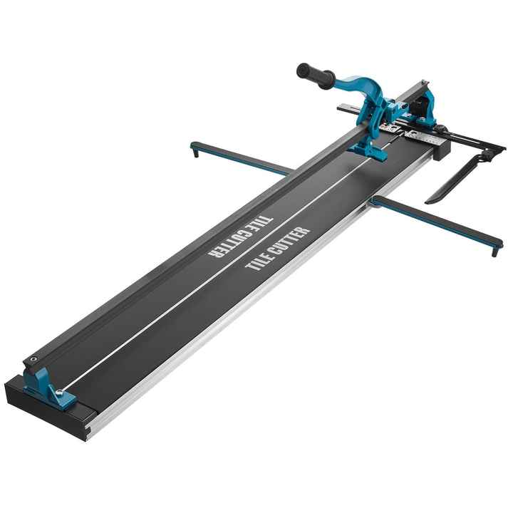 Máy cắt gạch men sứ thủ công 48 inch, bánh cắt Tungsten Carbide, định vị hồng ngoại, chống trượt