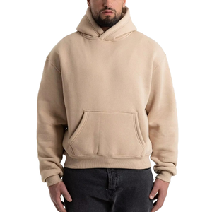 Listo para comprar: Sudadera con capucha y pantalones de chándal de forro polar FW24, 80% algodón/20% poliéster, 480 g/m², sudaderas con capucha tipo pullover, conjuntos deportivos para hombre - Product Image 1