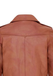 Blouson de motard en cuir véritable de qualité supérieure pour homme, manteau classique de moto, service d'échantillons OEM ODM disponible dès aujourd'hui - Product Image 6