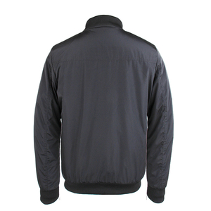 Custom Black Bomber <b>Jacket</b> Men Lightweight Full Zip Casual Fashion Streetwear Private Label <b>Jacket</b> Manufacturer SHH - Product Image 3