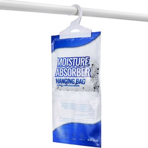 Sacchetti Deumidificanti Solidi da Appendere per Armadi (10 Pezzi) - 9.3 oz Senza Profumo per Guardaroba e Camere da Letto - Product Image 1