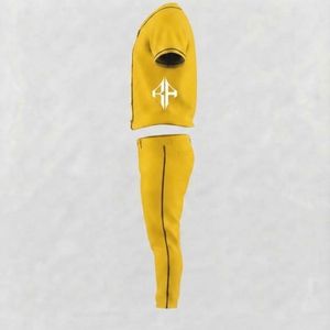 Ensemble de baseball pour hommes de haute qualité, matière 100% polyester, col en V, impression par transfert par sublimation par RIVIAN ATLANTIC - Product Image 5