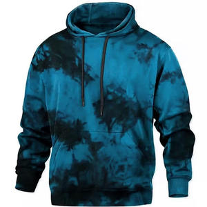 Sudadera con Capucha Casual Tie Dye para Hombre, Sudadera Holgada de Manga Larga, Ropa de Moda Urbana, Suave y Cómoda - Product Image 2