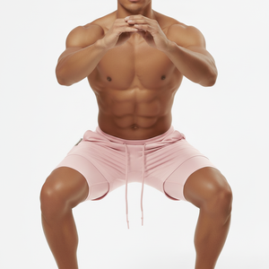 Quick Dry Double <b>Layer</b> Shorts Breathable Custom Designs Best Running 2in1 Shorts for Men Polyester Spandex Double <b>Layer</b> Shorts - Product Image 4