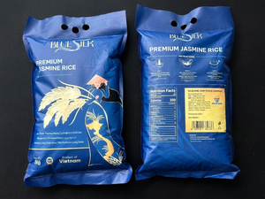 ข้าวหอมมะลิพรีเมียมบลูซิลค์ ขายส่ง 5กก. 10กก. 20กก. 25กก. ราคาดีที่สุด คุณภาพเยี่ยม MR MAX WA+ - Product Image 2