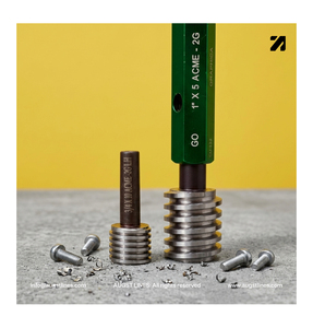 Jauge à filetage ACME ASME B1.5 | Ensemble de jauges GO NOGO | Contrôle de la qualité des fils | Prise ACME | Jauges de filetage en stock | Outils de mesure et de calibrage - Product Image 3