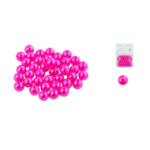 Perle di Vetro Rosa Ilan Abalorio 10mm 20g per Creazione di Gioielli - Product Image 2