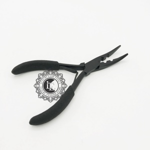 คีมต่อผมเคลือบผงสีดำ, คีมต่อผมคุณภาพสูงอย่างยั่งยืนห่วงเล็กลูกปัดต่อผม - Product Image 6