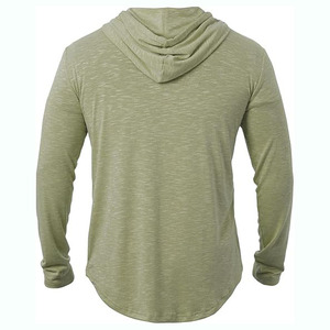Sweat à capuche de pêche personnalisé avec logo, respirant, imperméable, UPF 50+, séchage rapide, antibactérien, sublimation, grande taille, manches longues, 100% coton - Product Image 3