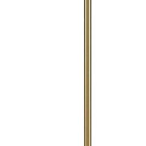 Lampe sur pied moderne en forme d'arc avec base lourde et tête réglable pour éclairage de lecture à côté du canapé - Product Image 2