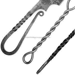 Couteau antique fait main cuillère fourchette ensemble de vaisselle de camping en plein air - Product Image 2