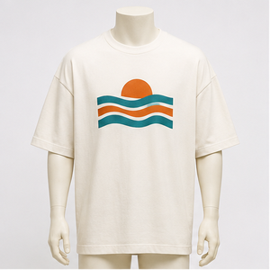 เสื้อยืดสตรีทแวร์ทรงโอเวอร์ไซส์สั่งทำพิเศษ ผ้าฝ้ายถัก 100% พิมพ์ลายดิจิทัล แห้งเร็ว ลายกราฟิกดีไซน์ 35 TSA-SPT-0035 - Product Image 1