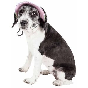 Cappello per Cani Regolabile con Motivo Floreale Botanico, Protezione UV, Abbigliamento e Ornamento per Animali Domestici - Product Image 4