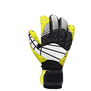Nouveaux gants de gardien de but professionnels en cuir, paume en latex allemand, avec logo personnalisé - Product Image 3