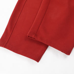 Pantalon de survêtement large personnalisé de haute qualité pour homme, style Hip Hop, en molleton bouclette, streetwear, coupe ample en coton - Product Image 5