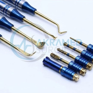 ชุดเครื่องมือผ่าตัดไซนัสแบบเข้าถึงด้านข้าง Akramed Surgical AK-SL-54523 - ด้ามจับตามหลักสรีรศาสตร์ ได้รับการรับรองมาตรฐาน CE ระดับ II สำหรับการใช้งานทางคลินิก แบบ 3 ขากรรไกร - Product Image 3