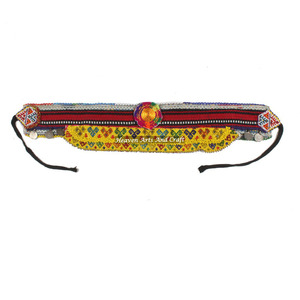 Cinturón Vintage para Danza del Vientre, Cinturón de Cintura Tradicional Afgano, Kuchi Tribal BB038A, Banjara Antigua, Cinturones de Cuentas Hechos a Mano Vintage Real - Product Image 1