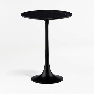 Contemporary Art Deco Side <b>Table</b> for <b>Small</b> Spaces Stylish Accent Furniture for Home Office Home Decor Aluminum Handmade - Product Image 2