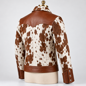 Chaqueta de Cuero Vacuno Estilo Vintage para Hombre, Precio al por Mayor, Material Duradero, Chaqueta de Cuero Vacuno Informal, Lisa y Resistente al Viento - Product Image 3