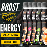 Batido de Proteína de Chocolate y Almendras 350ml, Fabricante de Bebidas de Marca Privada OEM ODM