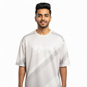 Ropa Casual Urbana Sublimada de Gran Tamaño para Hombre, Prendas de Moda de Poliéster/Algodón Anti-UV Ecológicas - Product Image 1