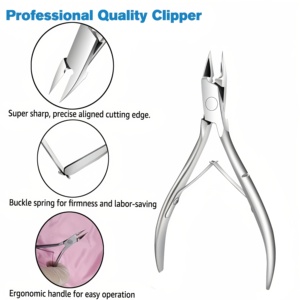 Coupe-ongles pour manucure et pédicure, outil pour éliminer les peaux mortes - Product Image 2